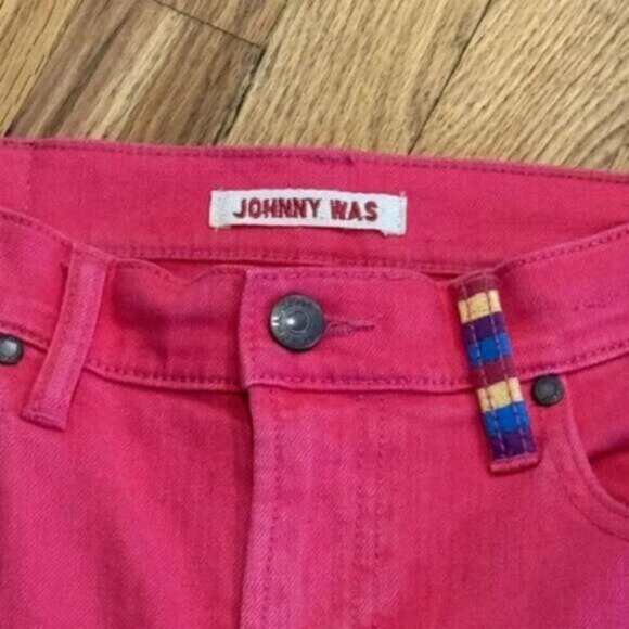 Johnny Was Embroidered Sydney Baby Boot Jeans - Picture 4 of 7